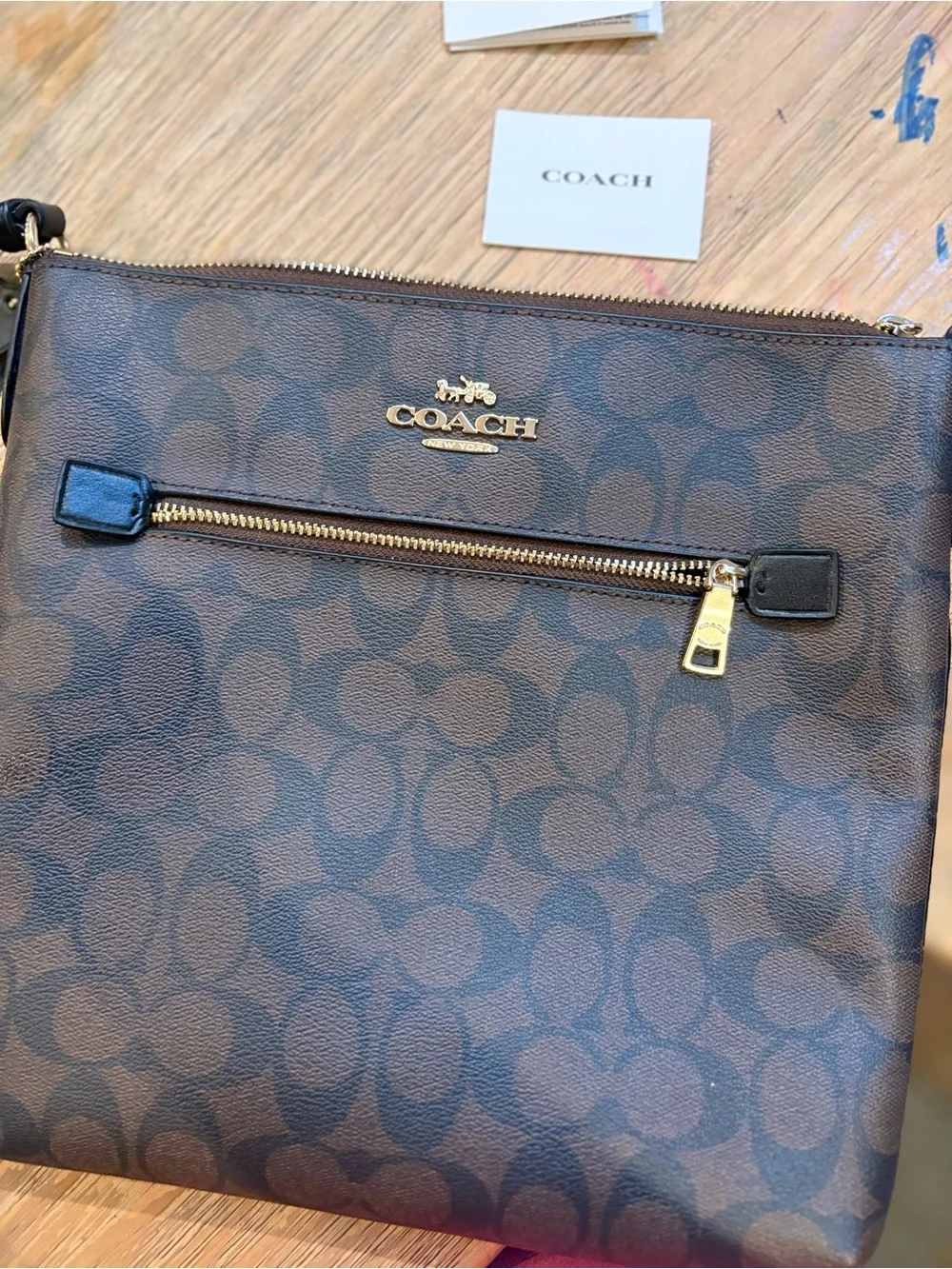 NWOT Coach Rowan crossbody